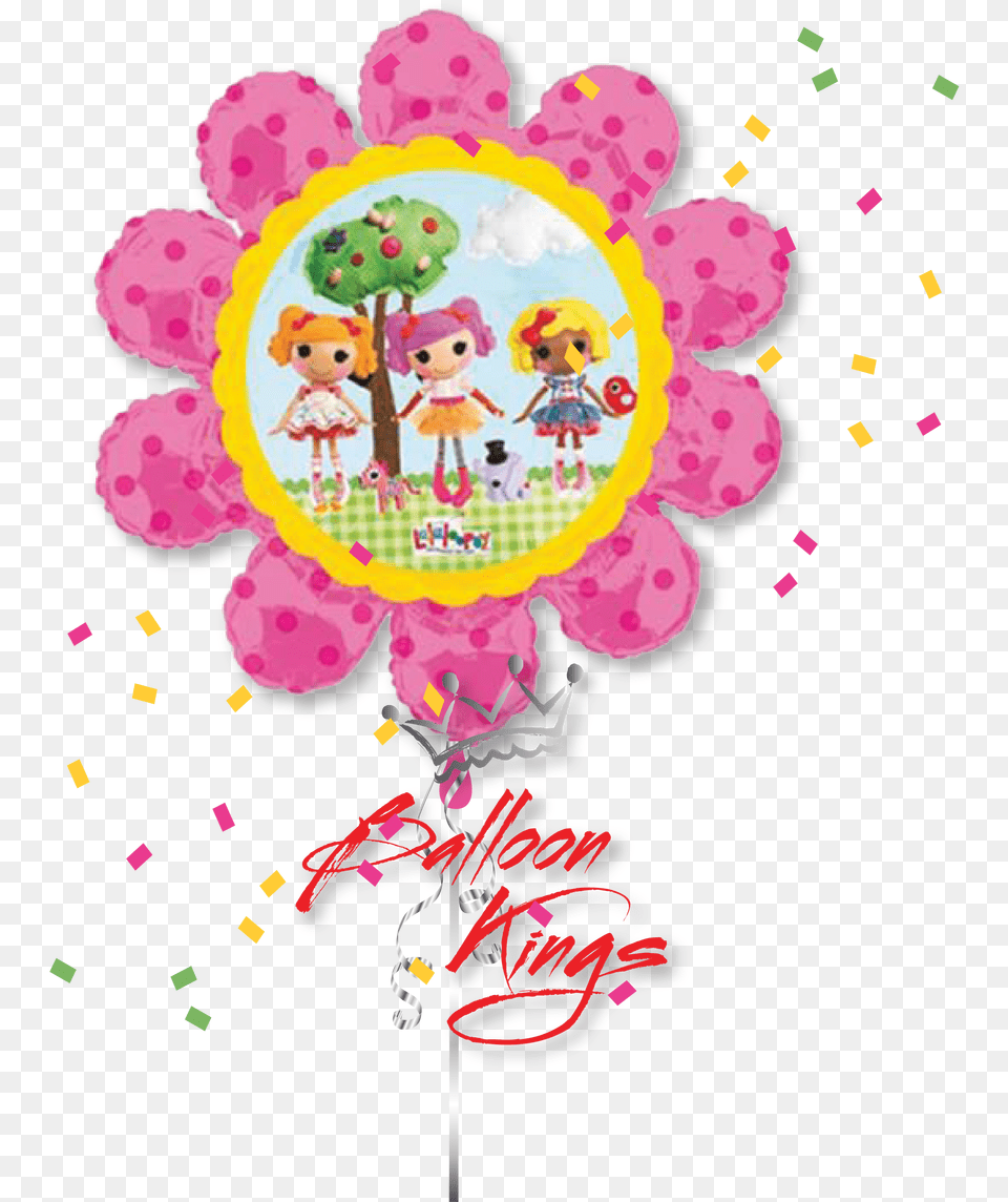 Lalaloopsy Supershape Foil Balloon Download Balloon, Art, Graphics, Person, People Free Png