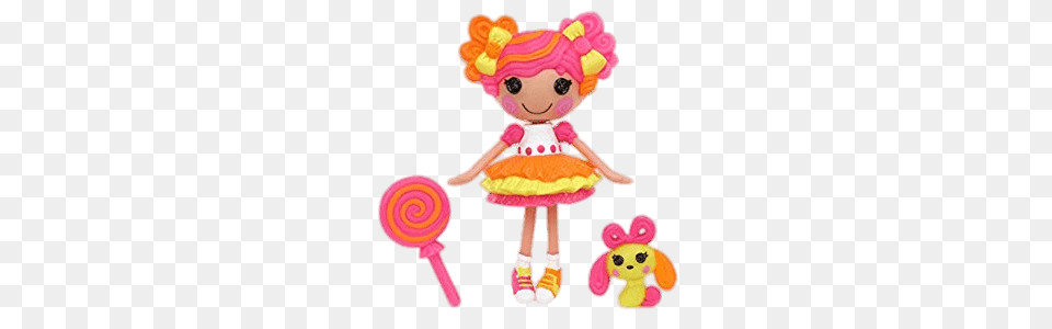 Lalaloopsy Sweetie Candy Ribbon, Food, Sweets, Doll, Toy Png Image