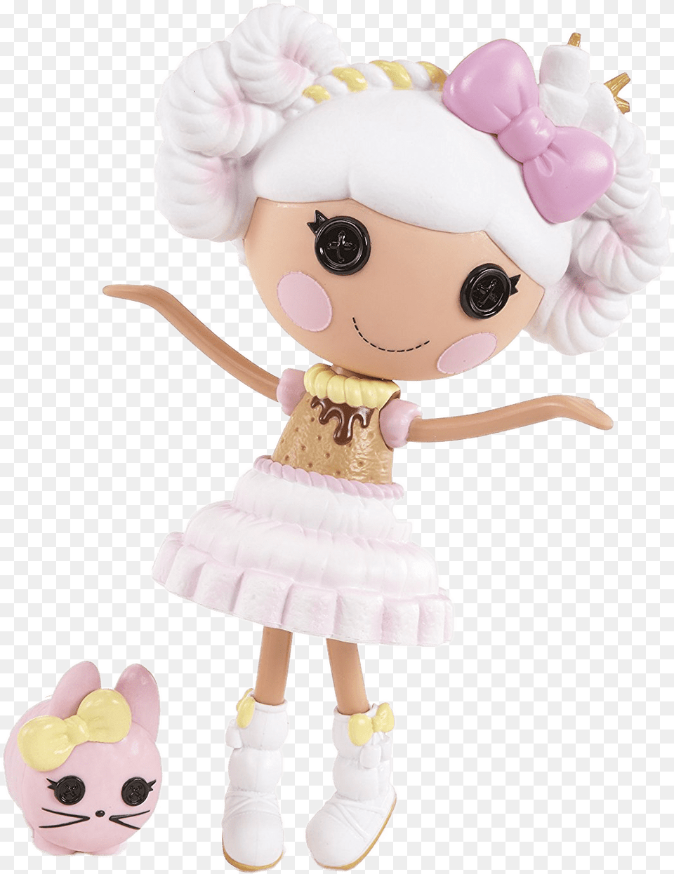 Lalaloopsy Toasty Sweet Fluff Doll, Toy, Face, Head, Person Free Transparent Png