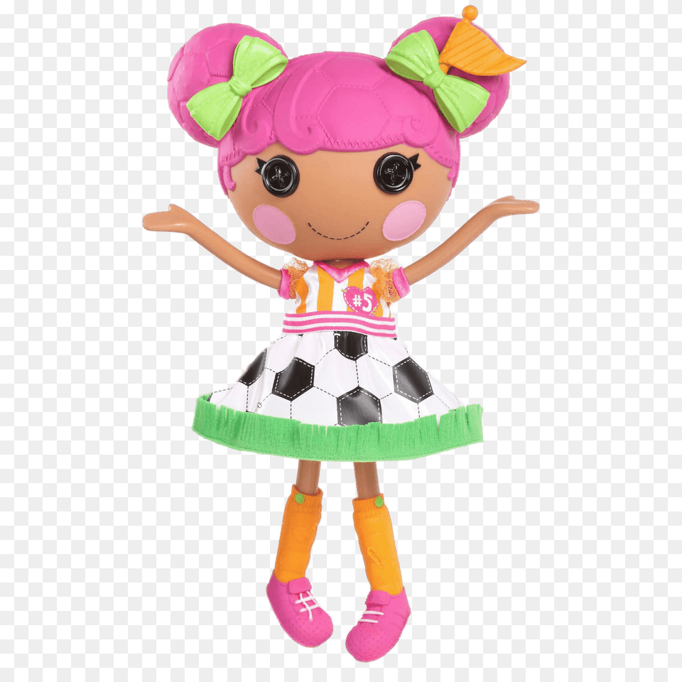 Lalaloopsy Whistle Kick N Score, Doll, Toy, Child, Female Png