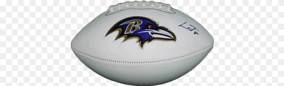 Lamar Jackson Baltimore Ravens Autographed Logo Football Jsa Baltimore Ravens, Ball, Rugby, Rugby Ball, Sport Free Png