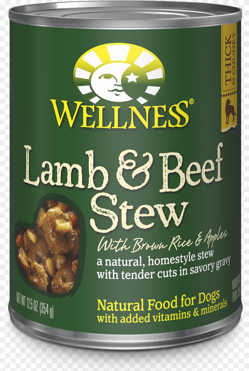 Lamb Amp Beef Stew Wellness Dog Food, Aluminium, Tin, Can, Canned Goods Png Image