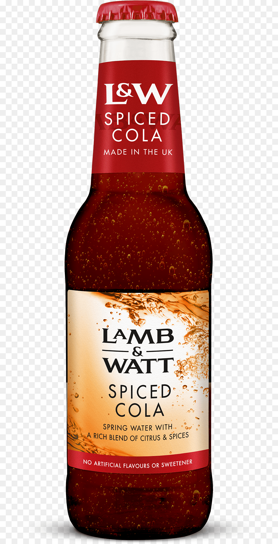 Lamb Amp Watt Cola Beer Bottle, Alcohol, Beer Bottle, Beverage, Liquor Free Transparent Png