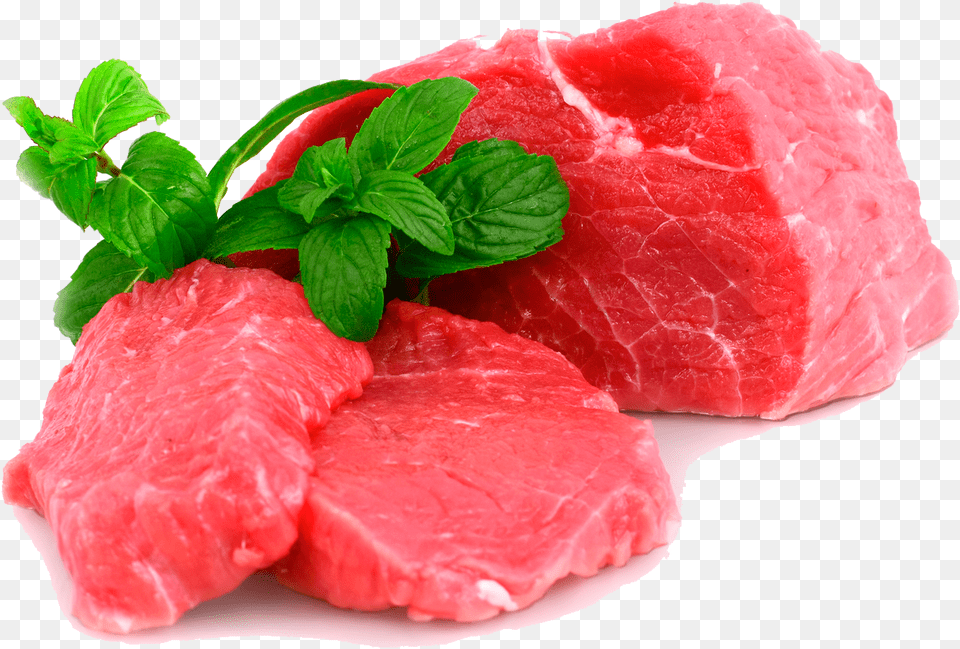 Lamb And Mutton Meat, Food, Steak, Herbs, Plant Free Png