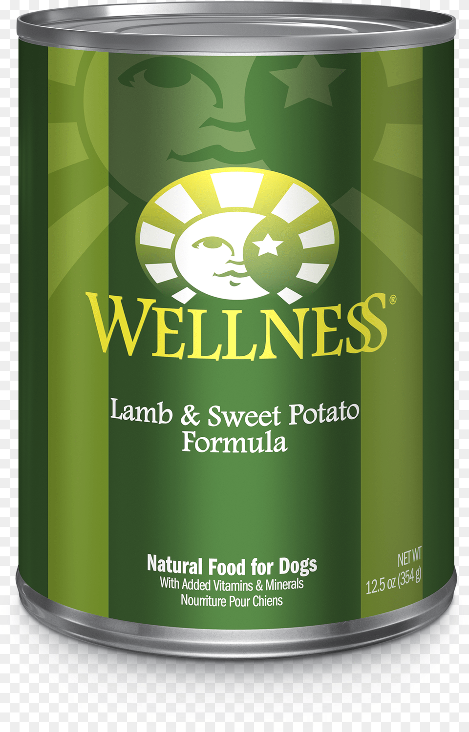 Lamb And Sweet Potato Wellness Dog Food, Tin, Can, Aluminium, Canned Goods Free Transparent Png
