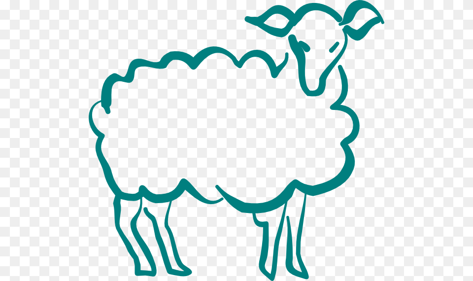 Lamb Blue Gray Clip Arts For Web, Animal, Livestock, Mammal, Sheep Free Png Download