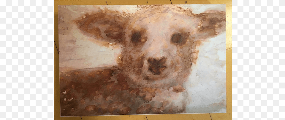 Lamb Canvas Print Painting, Art, Animal, Canine, Mammal Png