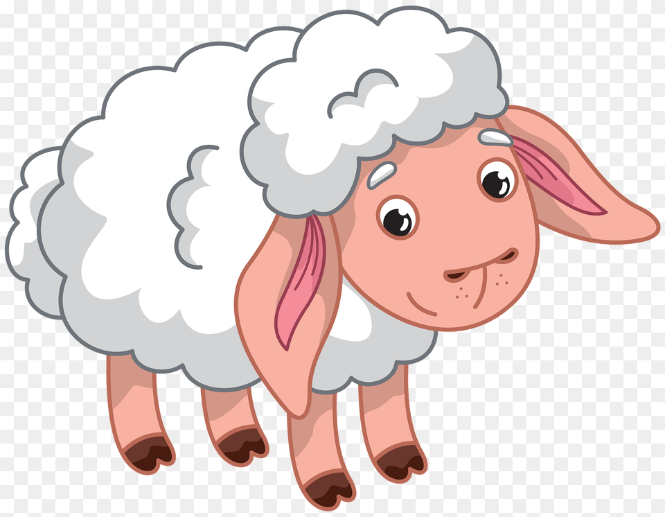 Lamb Clipart, Livestock, Face, Head, Person Png