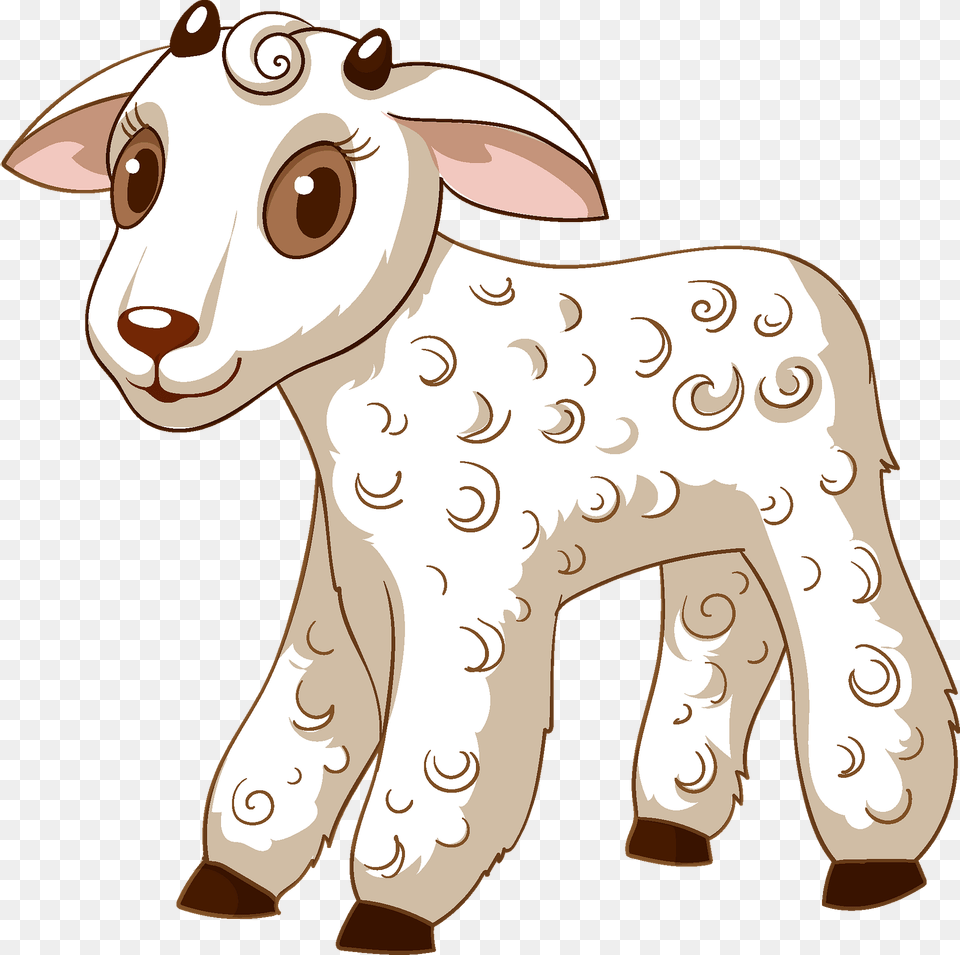 Lamb Clipart, Livestock, Animal, Mammal, Baby Free Png