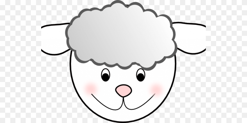 Lamb Clipart Colored Sheep Sheep Clip Art, Baby, Person, Face, Head Png