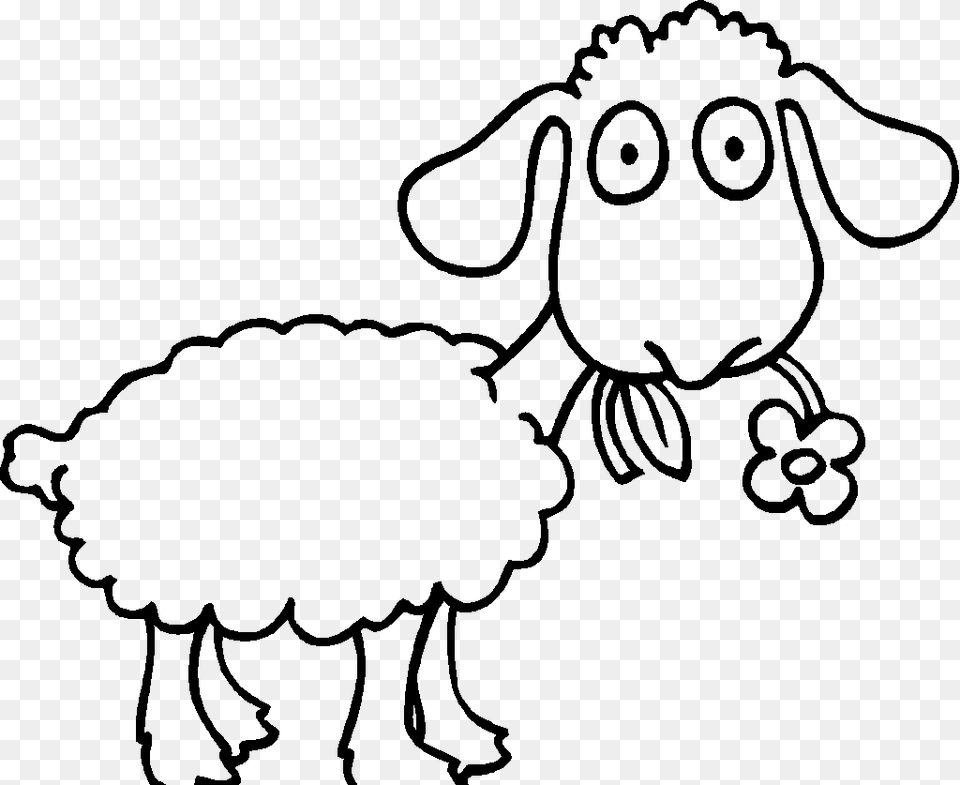 Lamb Clipart Coloring, Livestock, Face, Head, Person Free Transparent Png