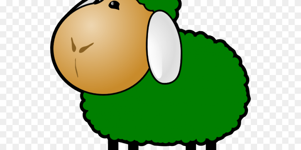Lamb Clipart Green Sheep Red Sheep Clipart, Food, Fruit, Plant, Produce Free Transparent Png