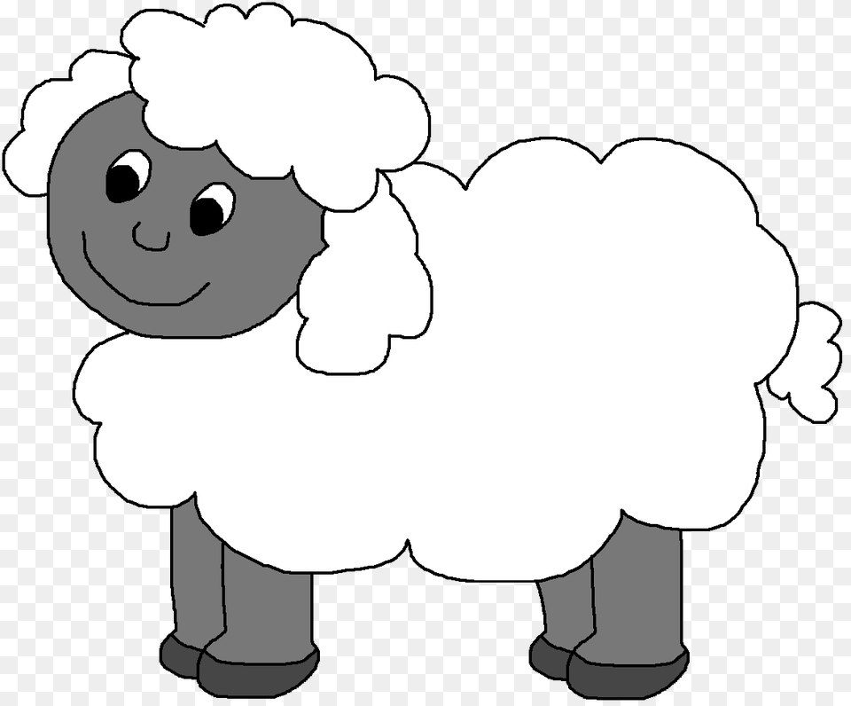 Lamb Cliparts, Baby, Person, Face, Head Free Transparent Png