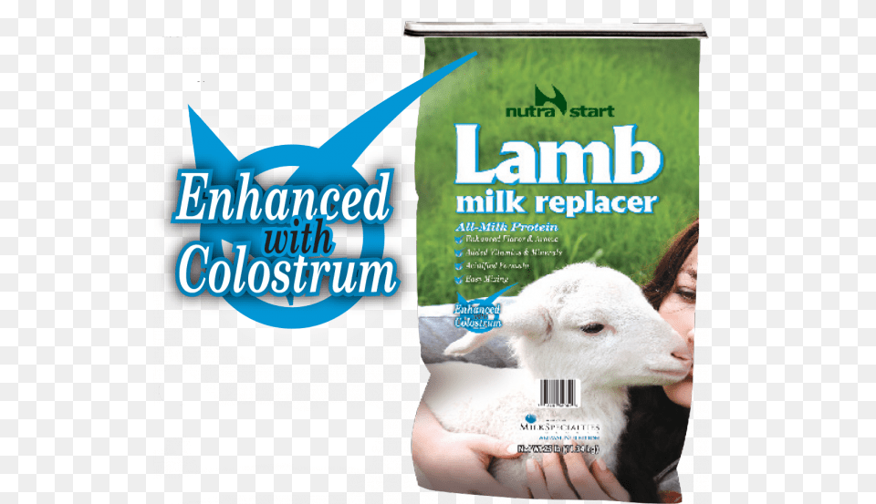 Lamb Milk Replacer Advance Acidified Lamb Milk Replacer 25 Lb, Advertisement, Poster, Adult, Female Free Transparent Png