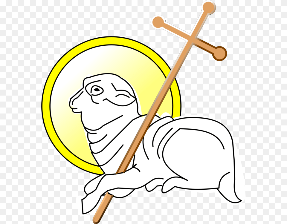 Lamb Of God Drawing Can Stock Photo, Face, Head, Person, Baby Png Image