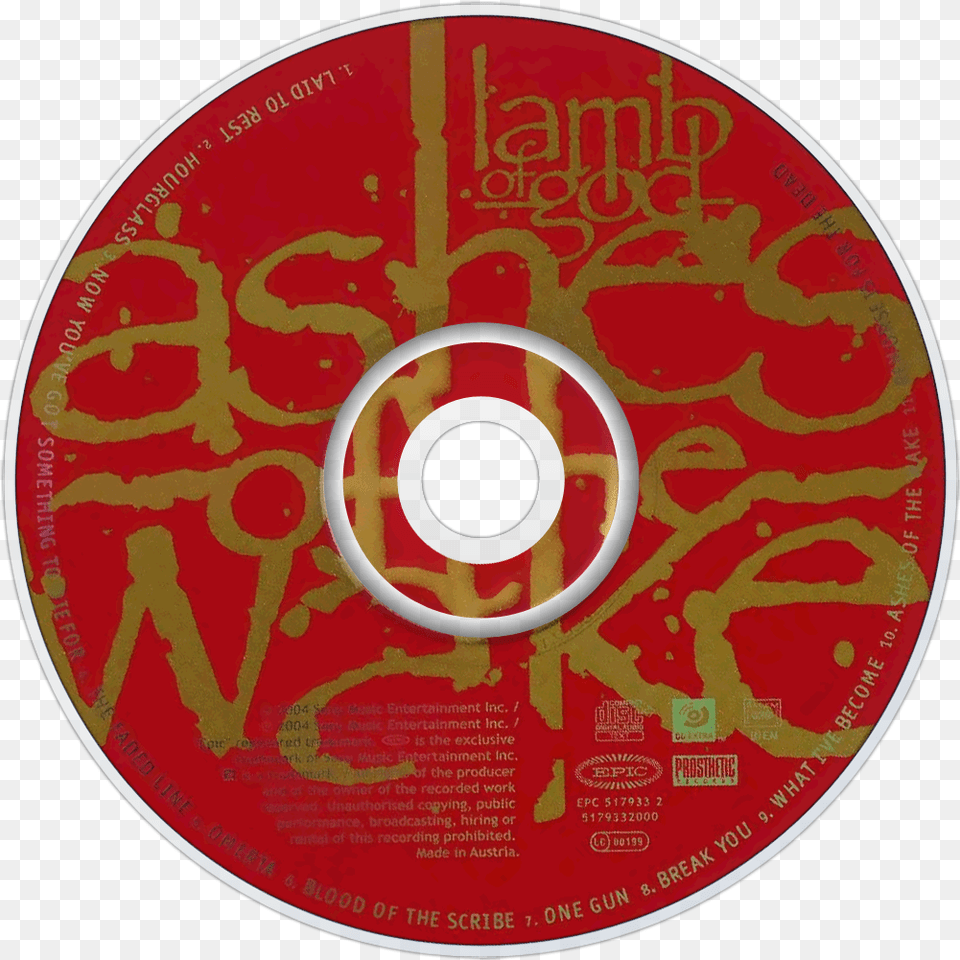 Lamb Of God Music Fanart Fanarttv Lamb Of God, Disk, Dvd Free Transparent Png