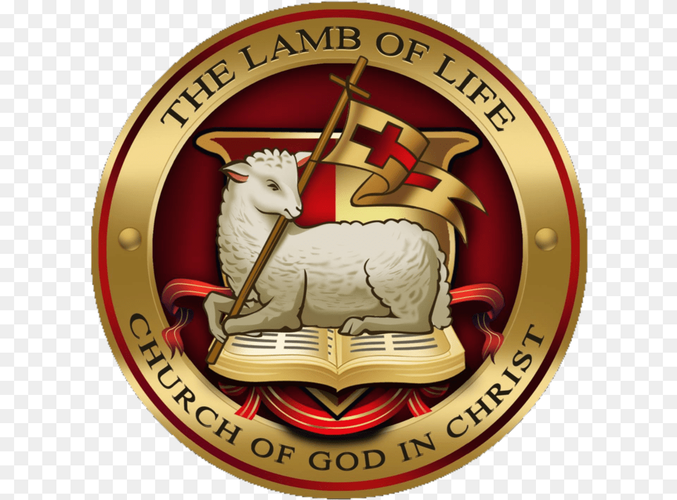 Lamb Of Life Church God In Christ Emblem, Logo, Symbol Free Png Download