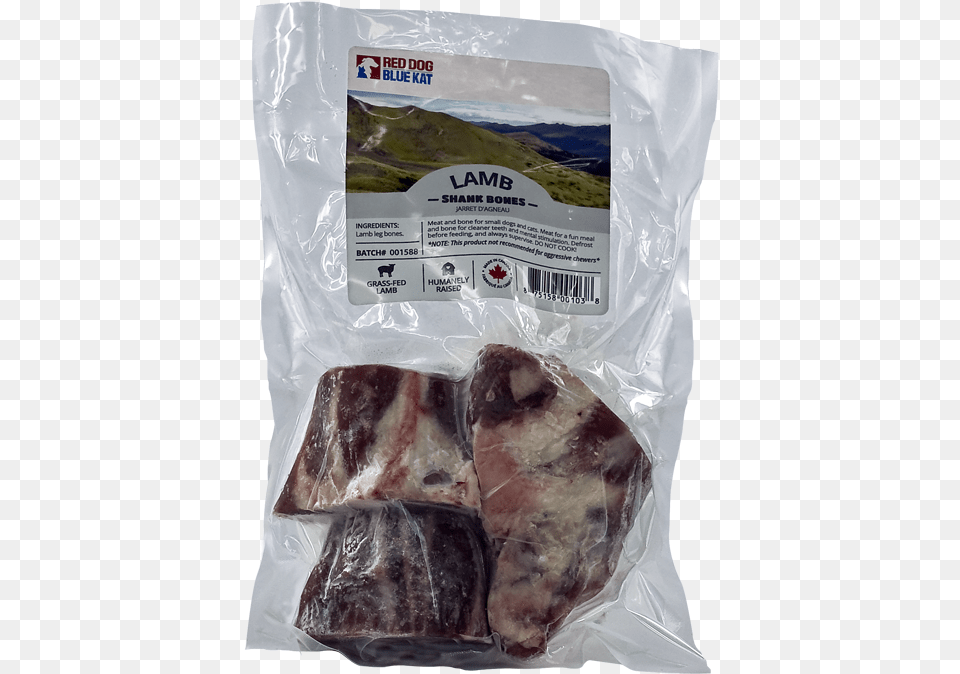 Lamb Shanks Cecina, Bag, Plastic, Food, Meat Png