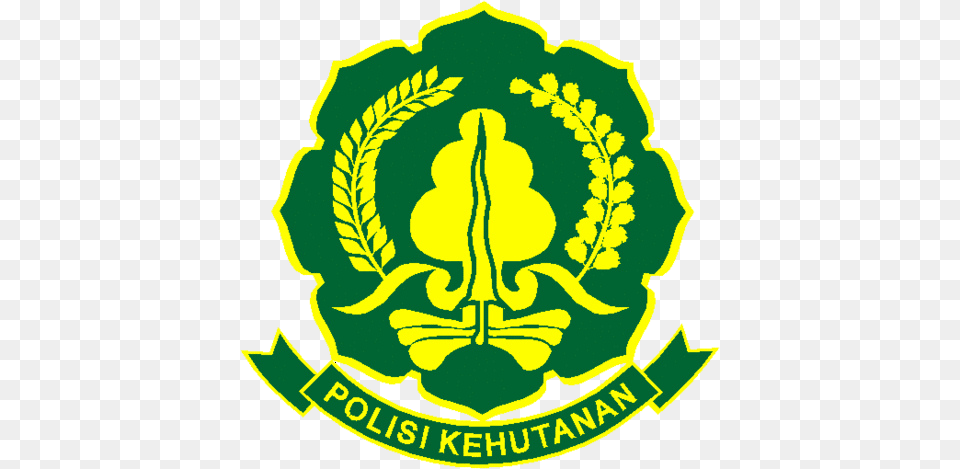 Lambang Polhut, Logo, Emblem, Symbol, Leaf Png Image
