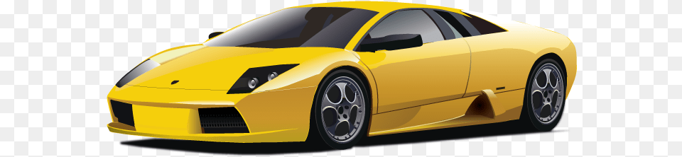 Lambo Transparent Yellow Objects In Yellow Color, Alloy Wheel, Vehicle, Transportation, Tire Free Png