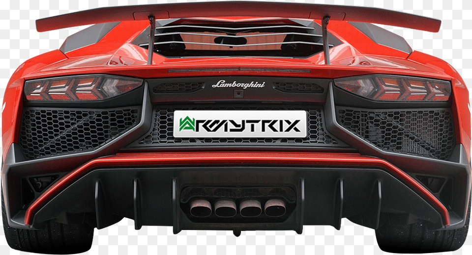 Lamborghini Aventador Download Rear Of Lamborghini, Car, Transportation, Vehicle, Bumper Free Png