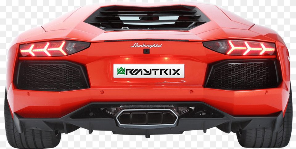 Lamborghini Aventador Rear End, Bumper, Car, Coupe, License Plate Png Image