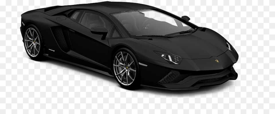Lamborghini Aventador S Matte Black, Car, Vehicle, Coupe, Transportation Png Image