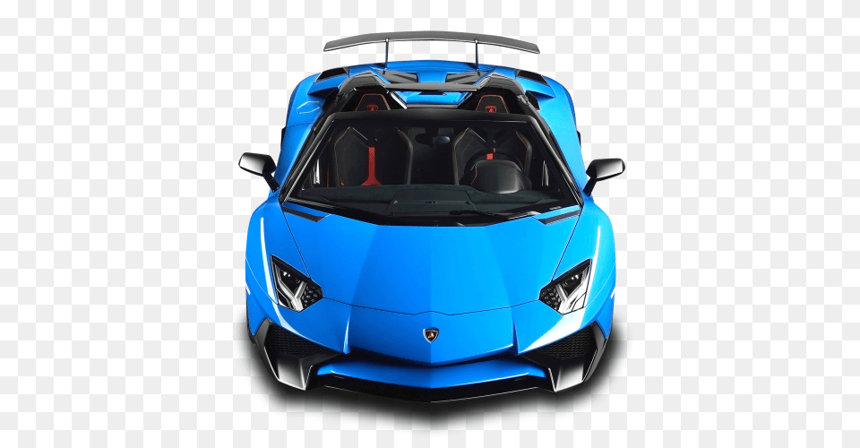 Lamborghini Aventador Sv Roadster Blue Car Transportation, Vehicle, Cushion, Home Decor Png Image