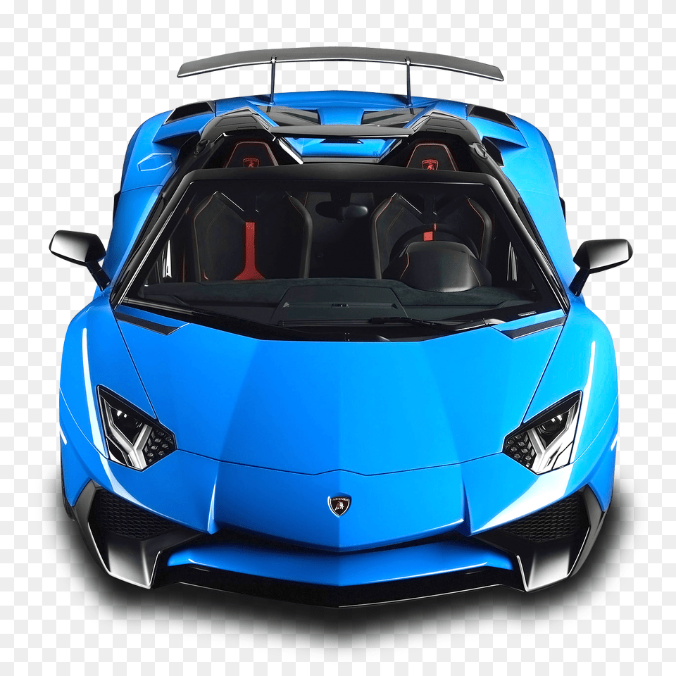 Lamborghini Aventador Sv Roadster Blue Car Image, Transportation, Vehicle, Cushion, Home Decor Free Png
