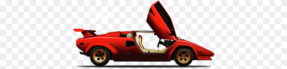 Lamborghini Countach, Alloy Wheel, Vehicle, Transportation, Tire Png