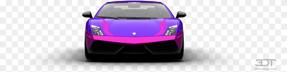 Lamborghini Gallardo Coupe Bertone Mantide, Car, Purple, Transportation, Vehicle Png Image