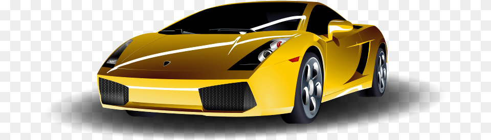 Lamborghini Gellar Yellow Sports Car, Alloy Wheel, Vehicle, Transportation, Tire Png