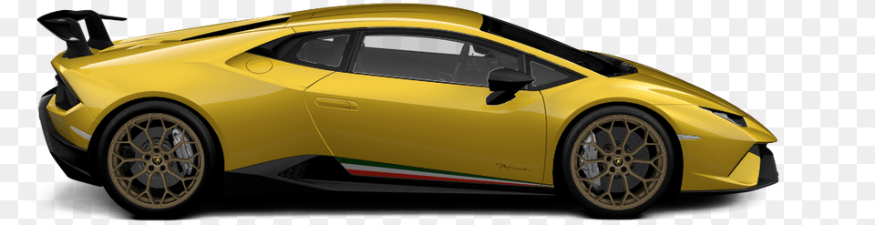 Lamborghini Huracan Performante Side, Alloy Wheel, Vehicle, Transportation, Tire Free Transparent Png
