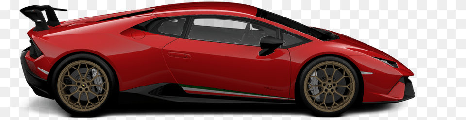 Lamborghini Huracan Performante Side, Alloy Wheel, Vehicle, Transportation, Tire Png