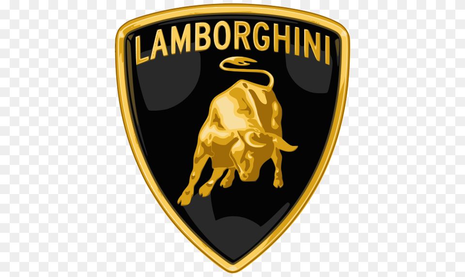 Lamborghini Logo, Badge, Symbol, Emblem Free Png