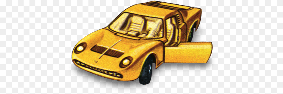 Lamborghini Miura Icon 1960s Matchbox Cars Icons Lamborghini Ico, Alloy Wheel, Car, Car Wheel, Machine Free Png Download