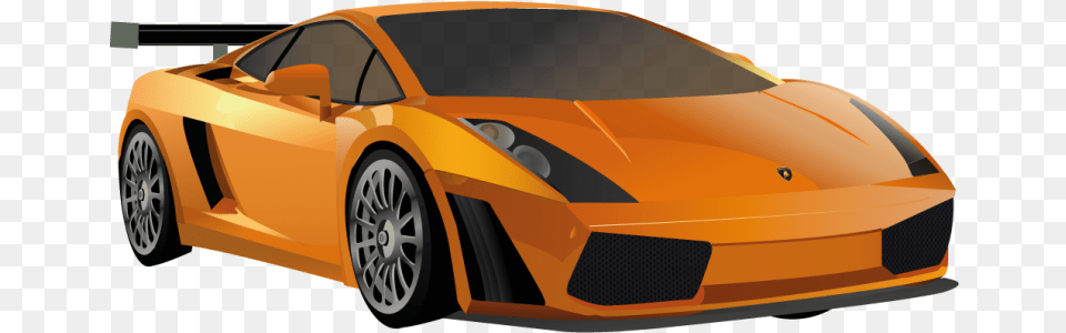 Lamborghini Orange, Alloy Wheel, Vehicle, Transportation, Tire Free Png Download