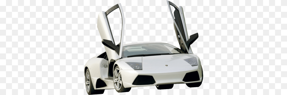 Lamborghini Psd Detail White Lamborghini With Open Car Doors, Vehicle, Transportation, Sports Car, Alloy Wheel Free Transparent Png