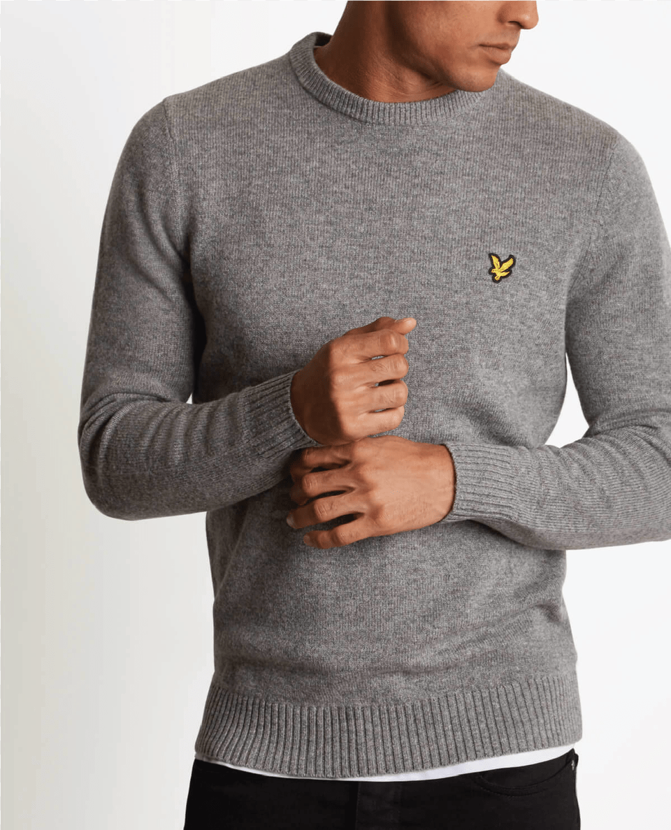 Lambswool Blend Jumper Lyle And Scott Lyle Amp Scott, Clothing, Knitwear, Sweater, Long Sleeve Free Transparent Png