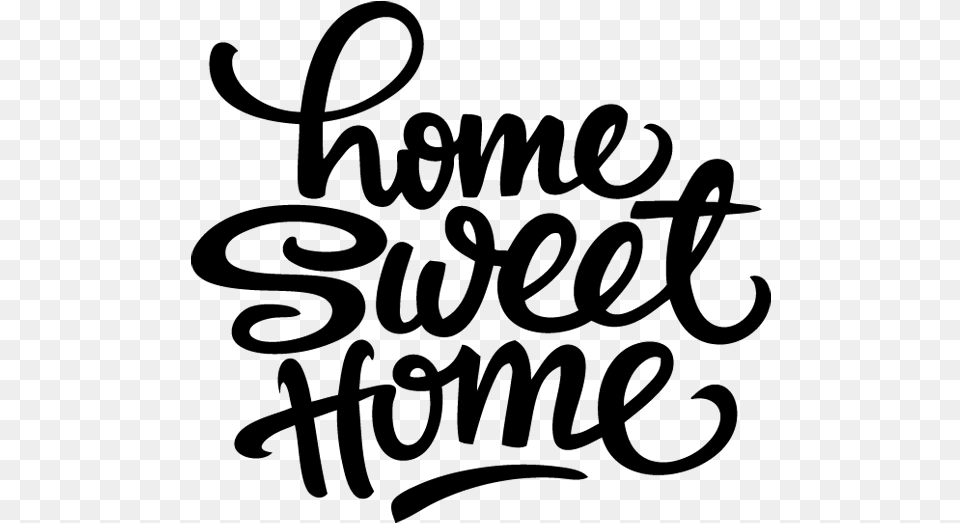 Laminas Para Imprimir Decorativas Love Vinilo Home Sweet Home, Gray Free Png