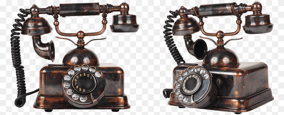 Laminated Poster Link Disk Call Vintage Telephone Phone Old Telephones, Electronics, Dial Telephone Free Png