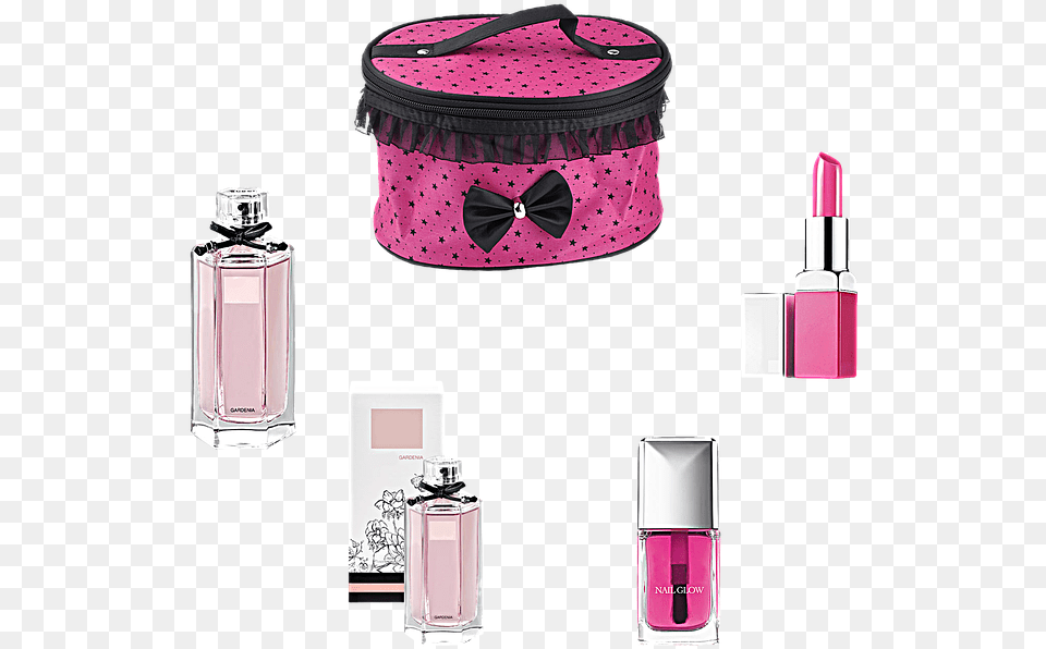 Laminated Poster Perfume Lipstick Cosmetics Pink The Produit De Beaut Et Parfum, Bottle Png Image