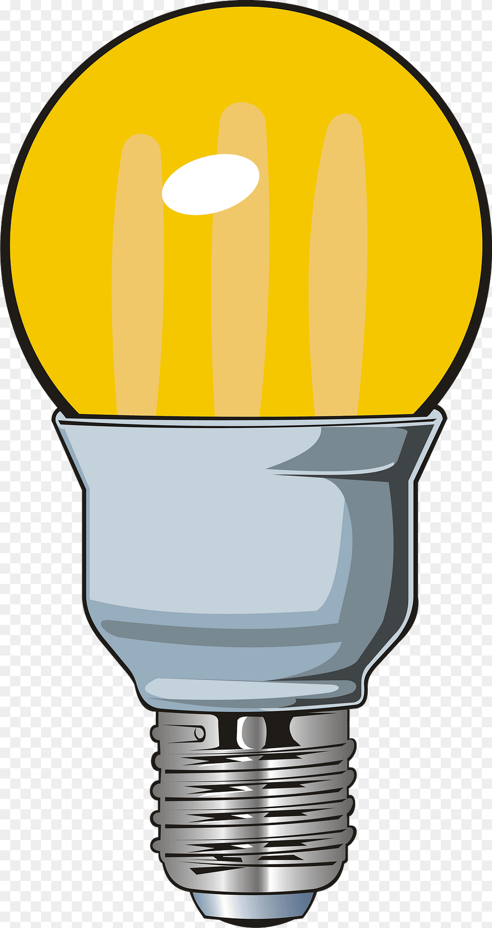 Lamp Bulb Clipart, Light, Lightbulb Free Png Download