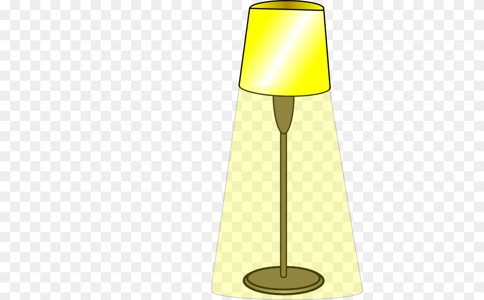 Lamp Clip Art At Clker Floor Lamp Clipart Transparent, Lampshade Free Png Download