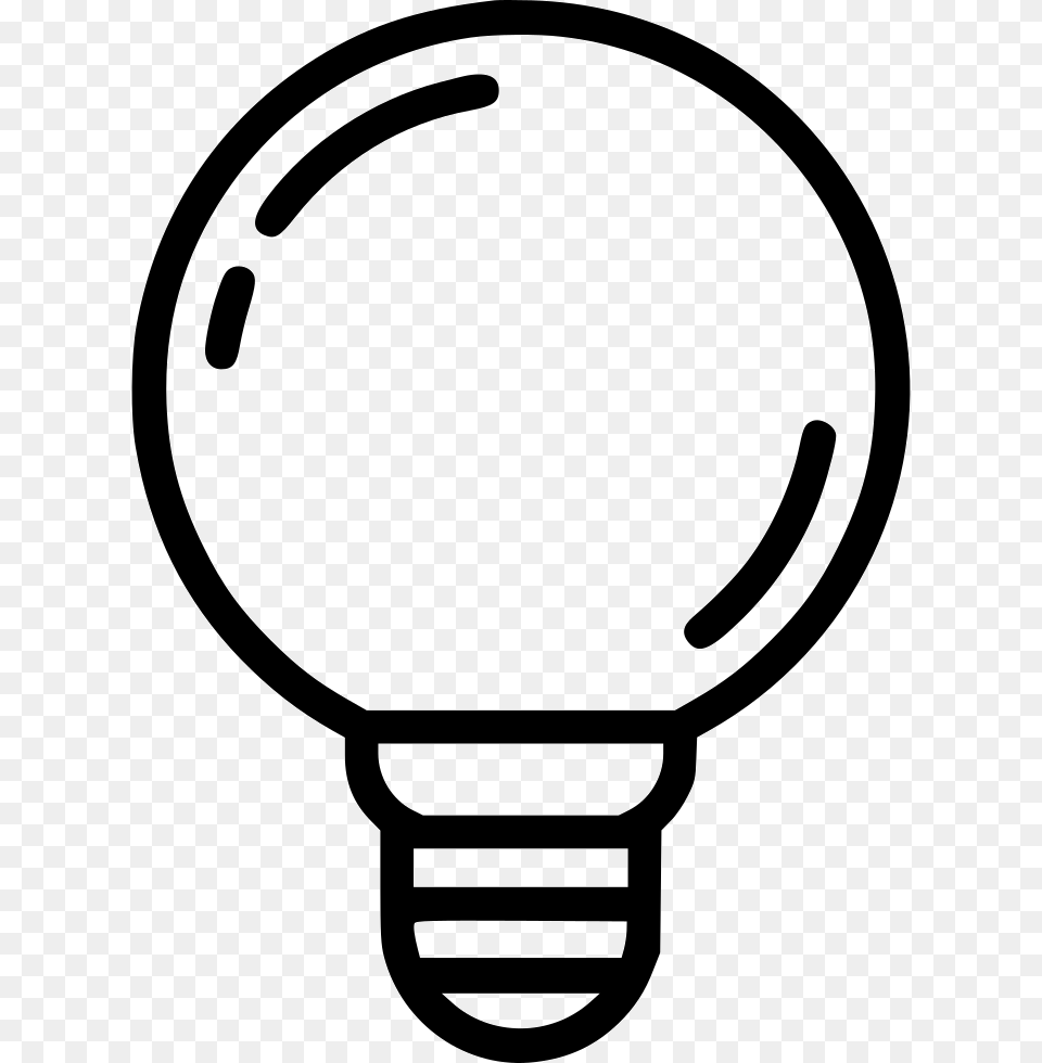 Lamp Led Spherical High Voltage Power Light Bright Icon, Lightbulb, Stencil, Smoke Pipe Png Image