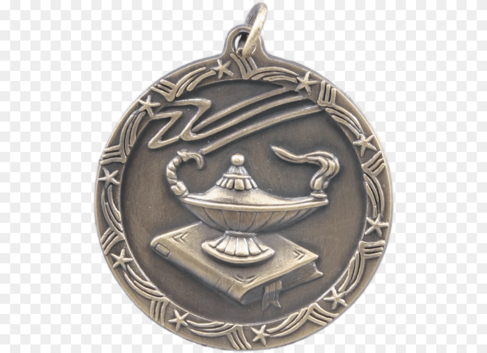 Lamp Of Knowledge Shooting Star Medal Medal, Accessories, Logo Free Transparent Png