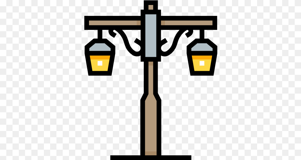 Lamp Post Technology Icons Light Post Icon Transparent, Cross, Lamp Post, Symbol Free Png