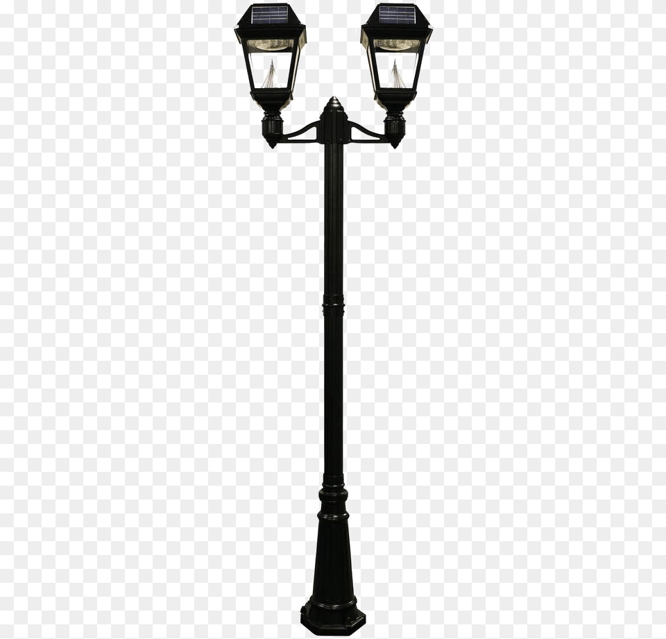 Lamp Post Image Gama Sonic Imperial Ii Outdoor 21 Light Led Lantern, Cross, Lamp Post, Symbol Free Transparent Png
