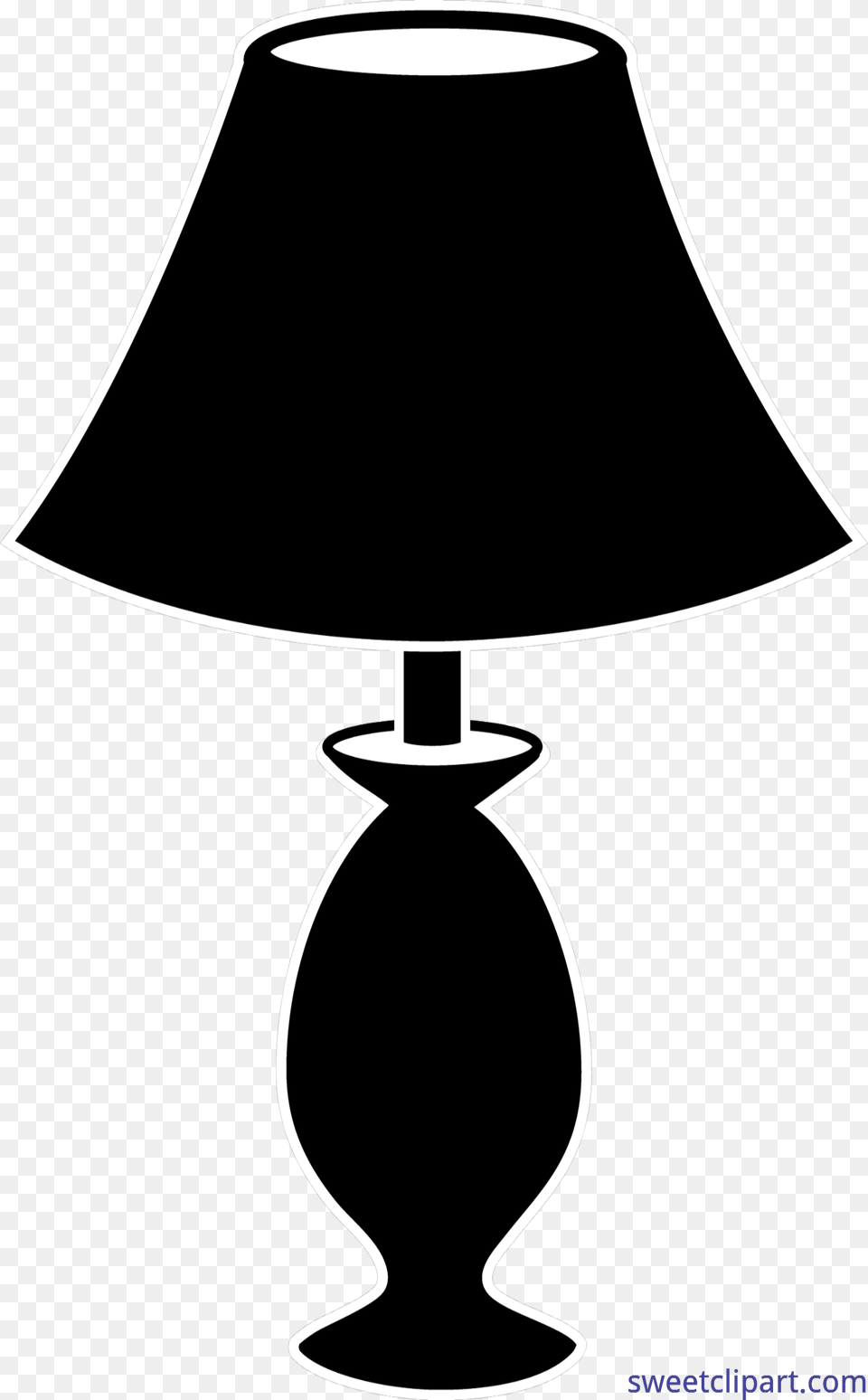 Lamp Silhouette Clip Art, Lampshade, Table Lamp Free Png