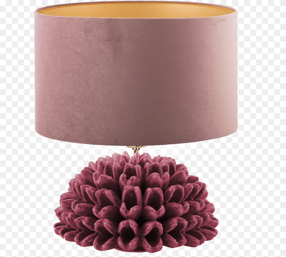 Lampada The Extravagant Design The Joy Of The Lampshade, Lamp, Table Lamp, Dahlia, Flower Free Transparent Png